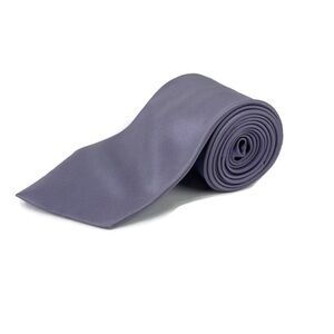 Croft & Barrow Mens Tie Solid Purple Imported Silk